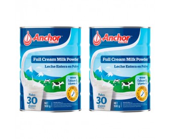 【新西兰直邮包邮】Anchor 安佳 全脂成人奶粉罐装 900克x2罐(3岁以上适用)【奶粉订单身份证必须上传】 【新西兰直邮包邮】Anchor 安佳 全脂成人奶粉罐装 900克x2罐(3岁以上适用)【奶粉订单身份证必须上传】